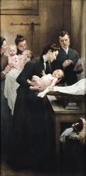 Der Tropfen Milch in Belleville: Dr. Variots Praxis, Die Wiegesitzung, 1903